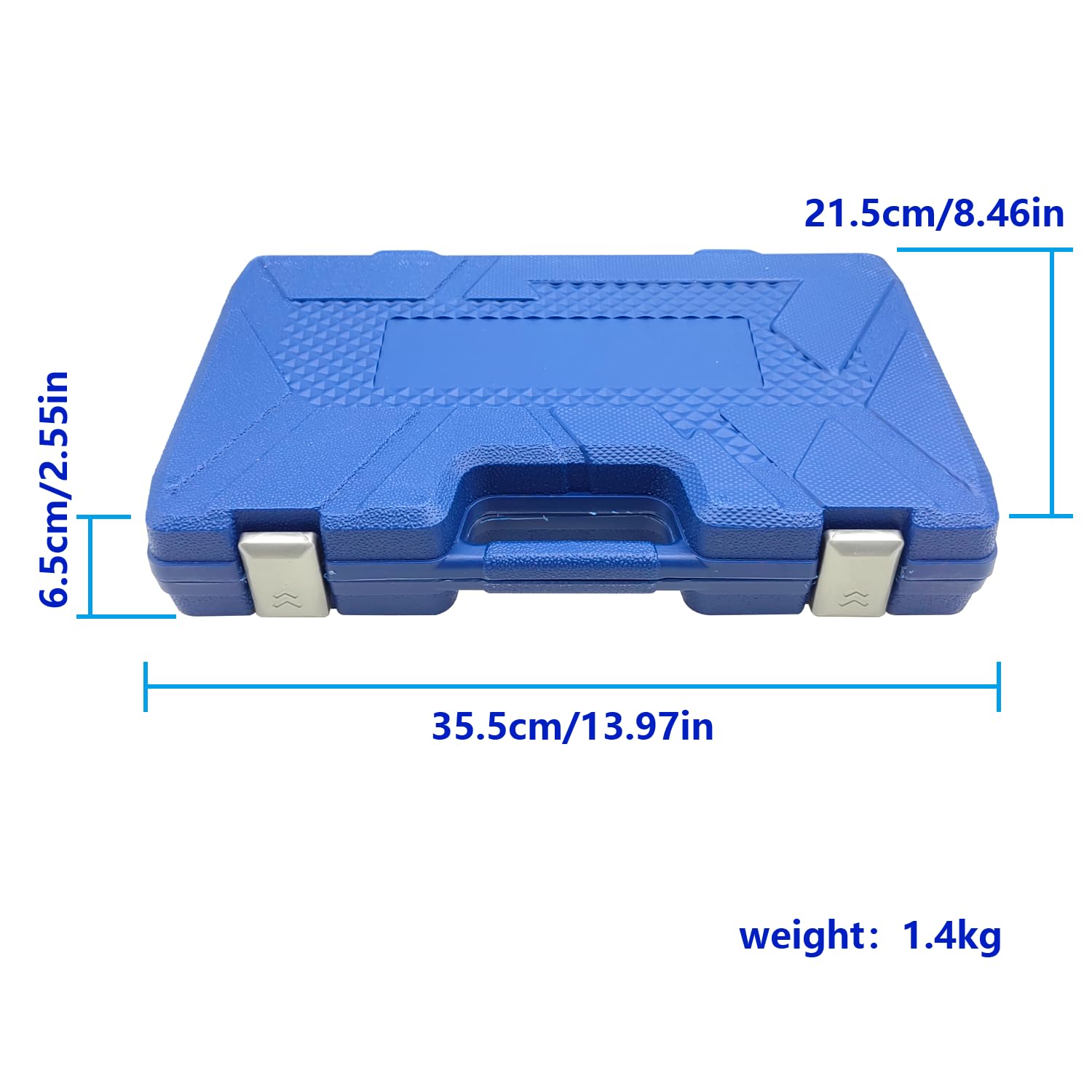 ZKTOOL Tester kompresji 11PC, zestaw adapterów do testera sprężania silnika samochodowego, wyciek z cylindra silnika test sprężania manometr silnika. (Wszystkie pojazdy).