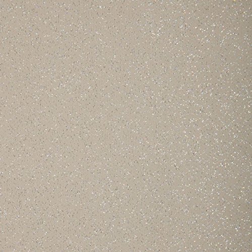 Jolee Tablecloths Taupe Beige Glittery Glitter Sparkle Wipe Clean Tablecloth Oilcloth Pvc Vinyl 140Cm (55") X 100Cm(39")