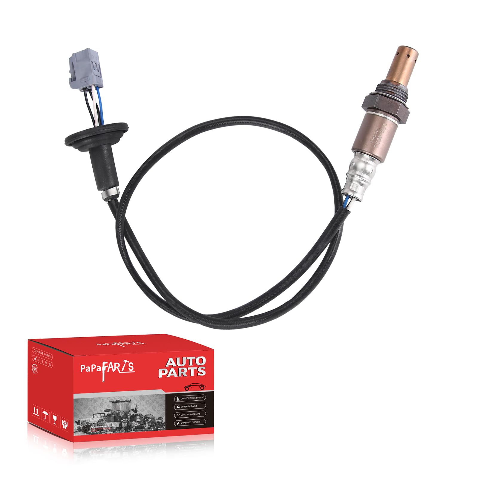 PAPAPARTS O2 Oxygen Sensor 234-4233 Downstream Compatible with Toyota Corolla Matrix for Pontiac Vibe 1.8L L4 2003 2004 2005 2006 2007 2008