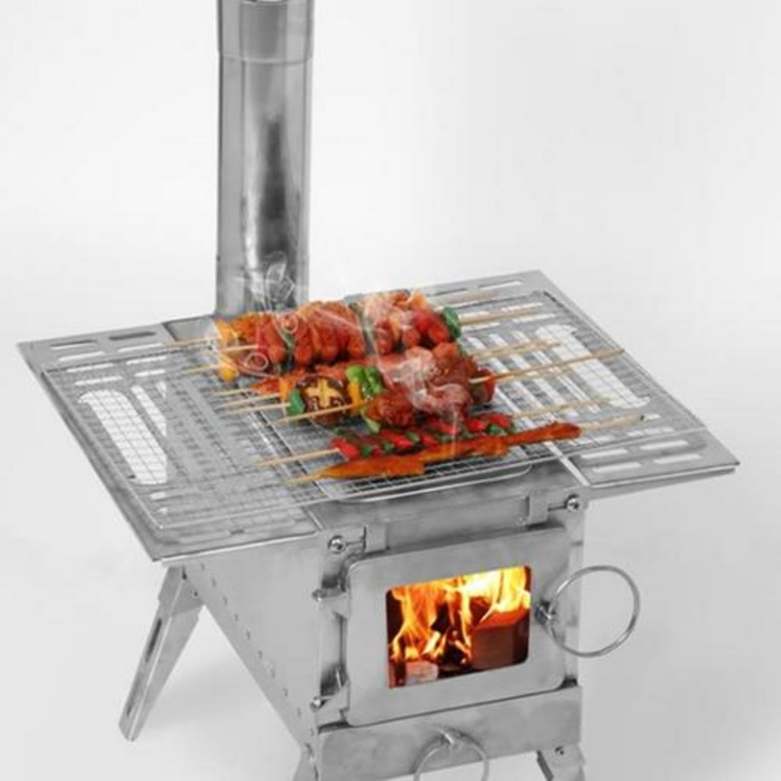 Cheminée pour Poêle à Bois en Acier Inoxydable, Tuyau D'échappement