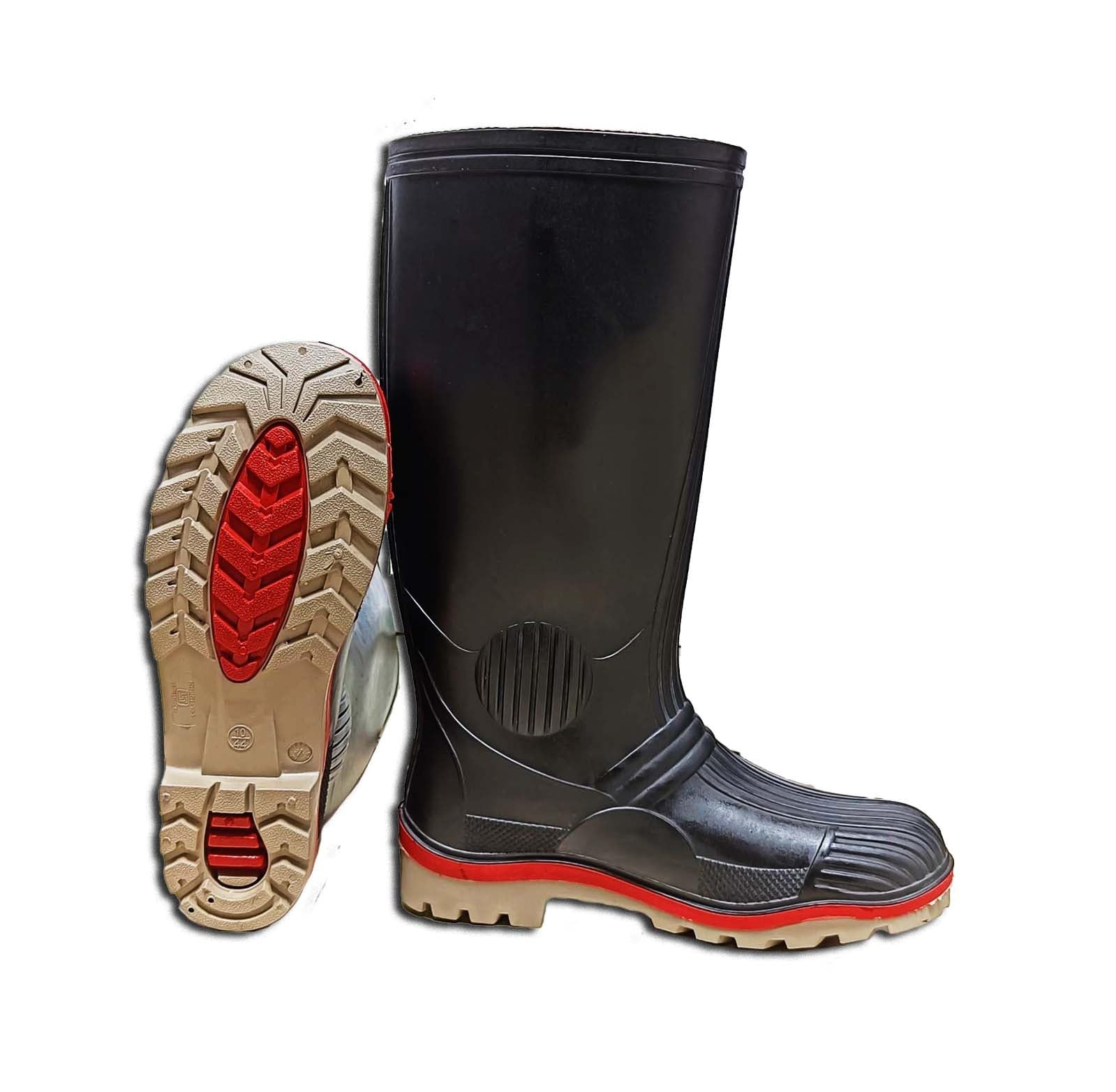 Fortune Safety PVC 15 Inch Gumboots for men-Waterproof Rain Boots for Farming, Agriculture and Industrial | Comfortable (B0C784LB7V) Amazon Price History, Amazon Price Tracker