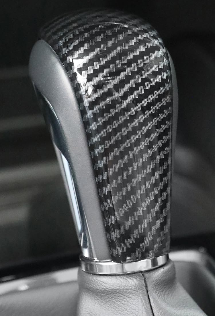 for 2023 2024 Mazda CX-50 Interior Trim Cover Accessories for Mazda 3 CX-30 2024 2020-2023 for Mazda CX50 2023 2024 Car Gear Shift Knob Cover Trim Protector Cap -Carbon Fiber accesorios