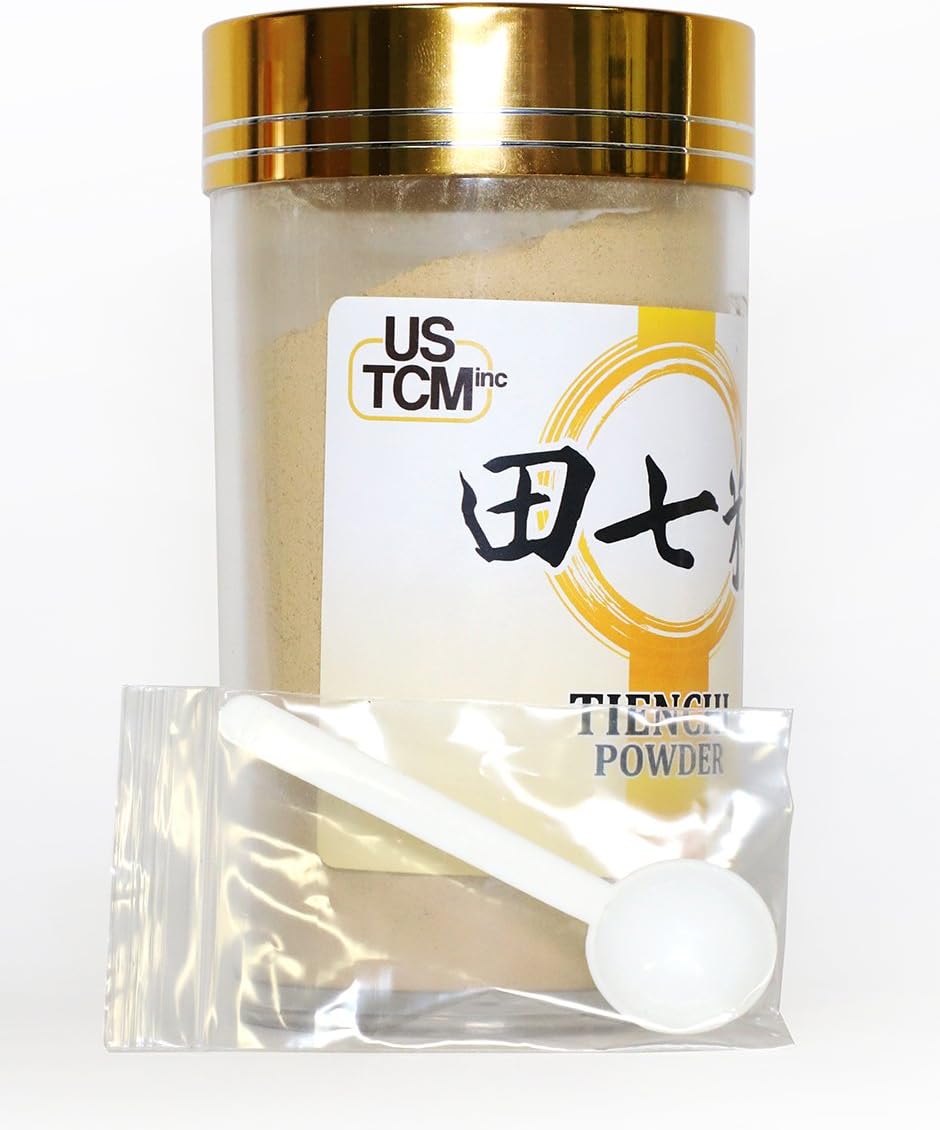 100% Pure Tienchi Powder Pseudoginseng Notoginseng Sanqi Powder Tienchi Ginseng Powder 田七粉 120mesh (8oz)