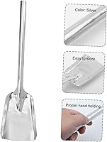 Vista 5 de Espátulas Pala de hollín Mango de pala Mango de limpieza Pala de limpieza Chimenea Sartén de cenizas Pala de carbón Pala de carbón Mango de ceniza