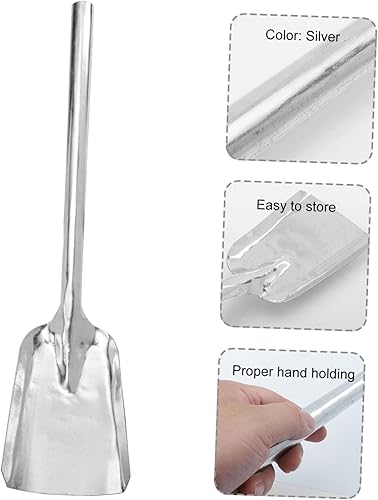 Miniatura 5 de Espátulas Pala de hollín Mango de pala Mango de limpieza Pala de limpieza Chimenea Sartén de cenizas Pala de carbón Pala de carbón Mango de ceniza