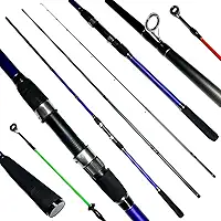 VARA PARA MOLINETE PESCA PRAIA CMIK 4.2M EM CARBONO - 20-60LB - 4 PARTES - 2 PONTEIRAS
