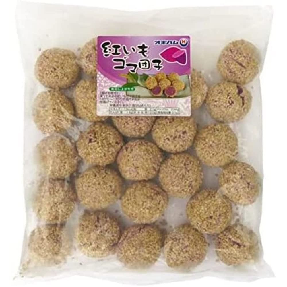 ごまだんごさま専用 Amazon | 紅芋ゴマ団子 35g×25個×2P | オキハム | 中華菓子 通販