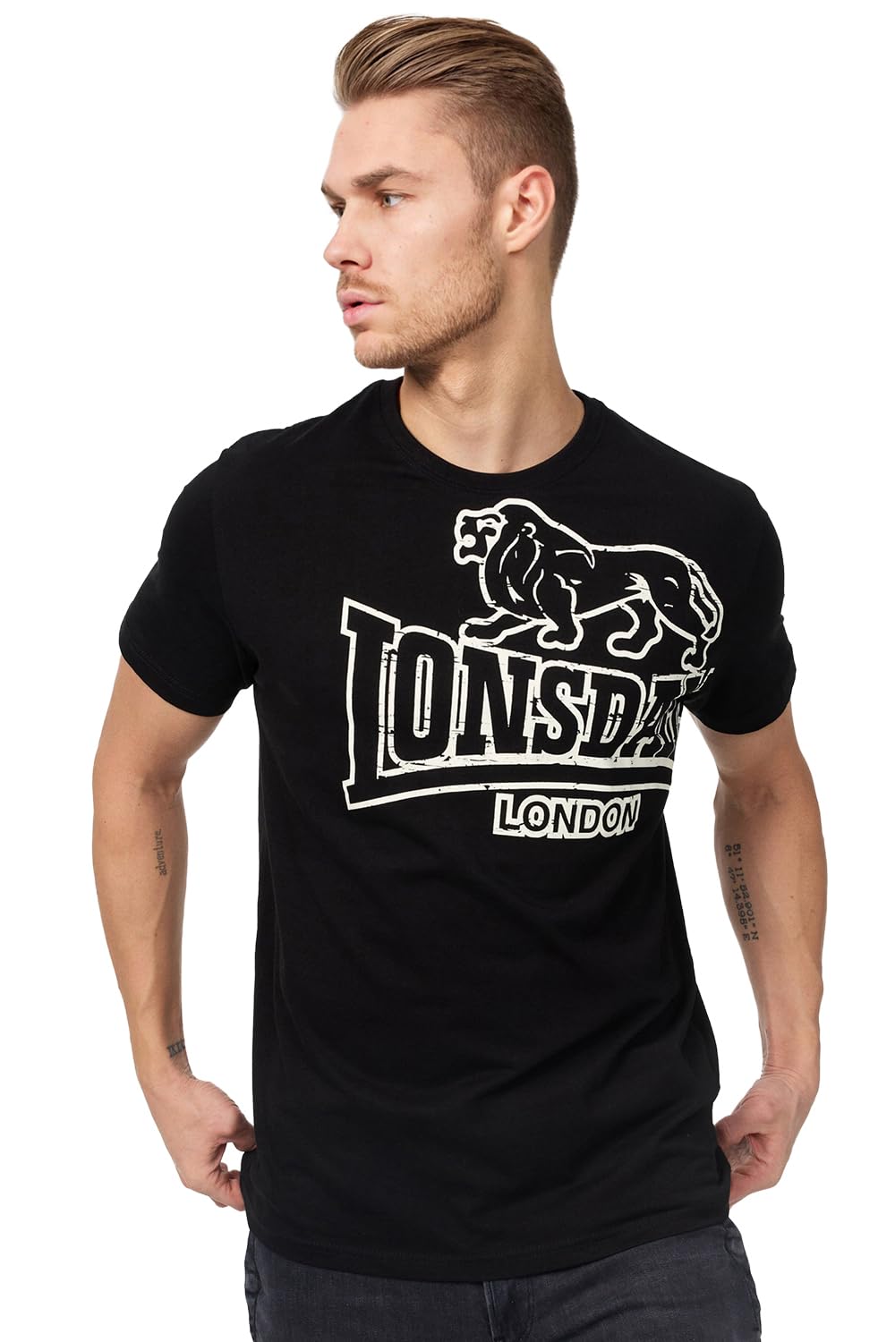 LONSDALE T-Shirt Langsett Herren Product Description