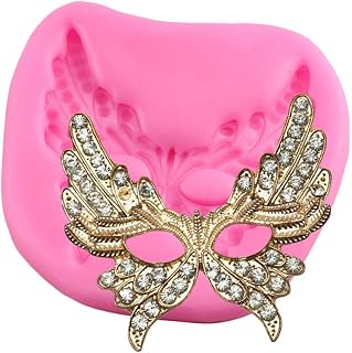 Cute Small Masquerade Mask Ball DIY 3D Silicone Mold Making Ice Blocks Candy Fondant Chocolates Soaps Cakes Mousse Jelly Kitchen Decor Baking Tool