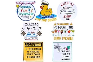 YJ PREMIUMS Cruise Ship Magnets Door Decorations