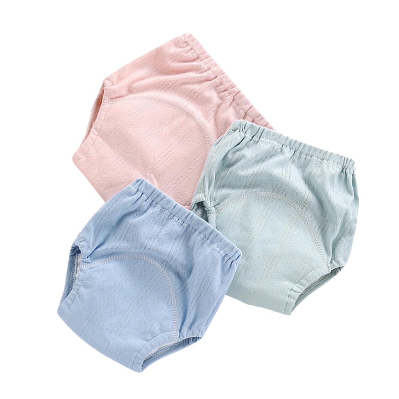 KOMBIUDA 6stücke Potty Training Pants Lagige Wasserdichte Wiederverwendbare Stoffunterhosen Für Kleinkinder Mischfarben Für Töpfchentraining Und Outdoor-aktivitäten