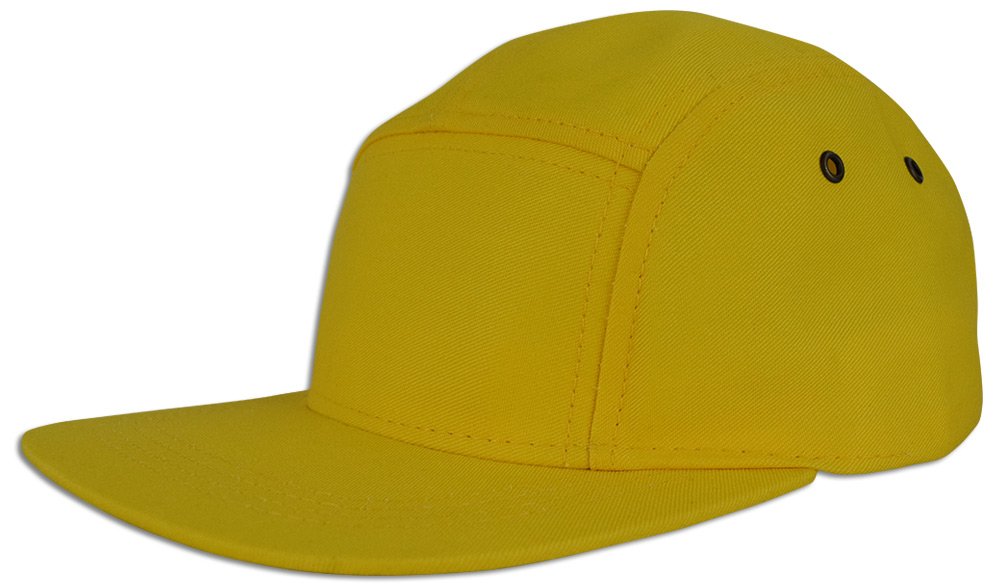 JLGUSA5 Panel Solid Camo Cotton Strapback Adjustable Leather Cadet Cap Hat