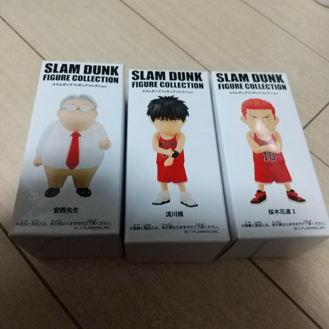 スラムダンク　フィギュアコレクション 赤木・桜木①・安西先生・流川 スラムダンク フィギュアコレクション 赤木・桜木①・安西先生・流川