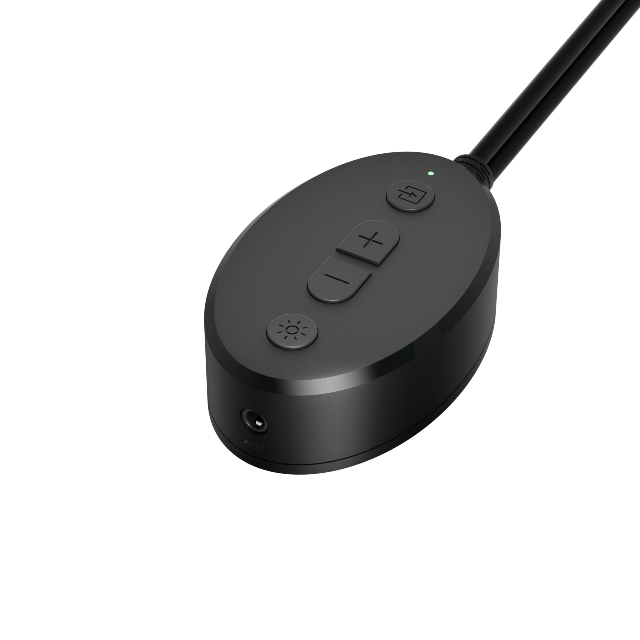 Amazon Basics Altavoces de ordenador con Bluetooth y USB, luz azul, Black