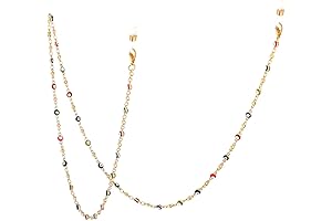 COLORFUL BLING Evil Eye Beaded Mask Lanyard