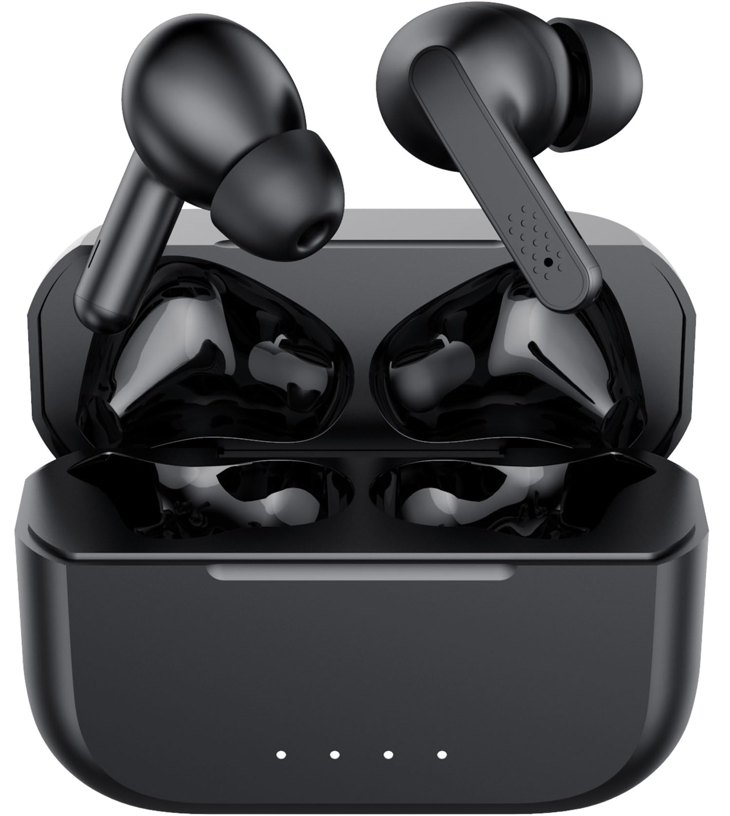 X9 Wireless Earbuds Bluetooth 5.3 Headphones Waterproof Stereo Earphones in Ear Touch Control with Microphone Headset with Deep Bass for Sport, Gaming and Running(Inky), bitine-002