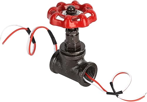 Interruptor de luz de válvula de parada G1/2 pulgadas, interruptor de luz steampunk interruptor de lámpara de tubo con cable eléctrico para