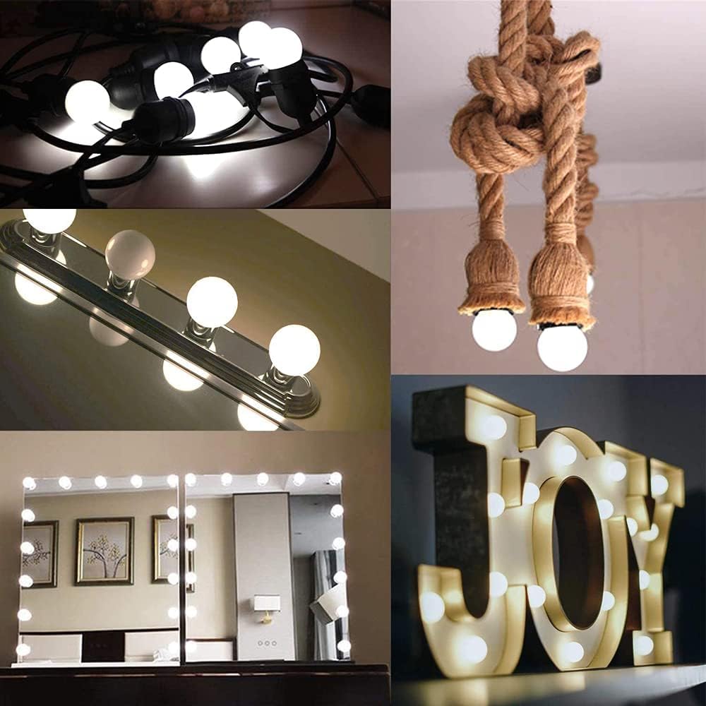 Ampoules Baïonnette B22 - Paquet De 10 Ampoule LED Feston 2 W (équivalent 20W), Ampoule écoénergétique écoénergétique Colorée Couleur | Leroy Merlin