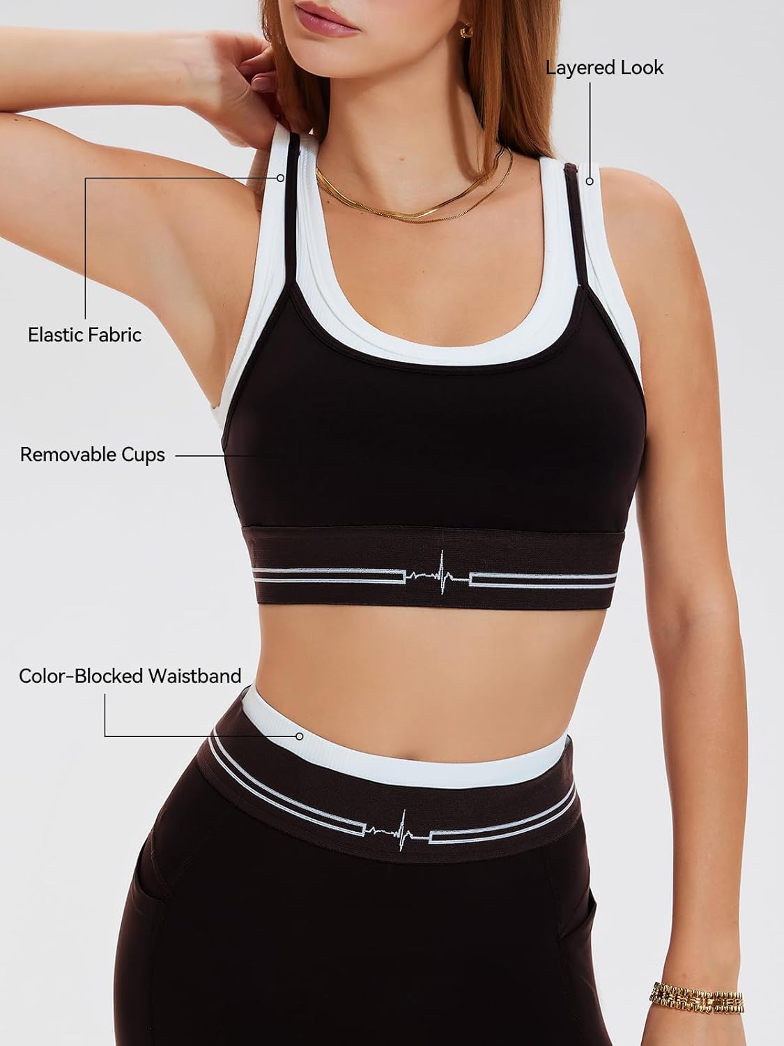 Airfree Womens Workout Sets 2 Piece Seamless Sport Bra Matching High Waist Leggings Gym Yoga Outfits Pilates Work Out Clothes - Image 3