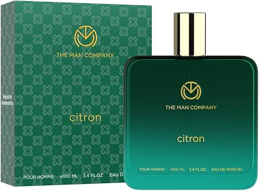 The Man Company Men Citron Perfume | Premium Long Lasting Citrus Fragrance Spray For Him | Eau De Parfum) | Gift For Husband, Boyfriend | EDP – 100Ml