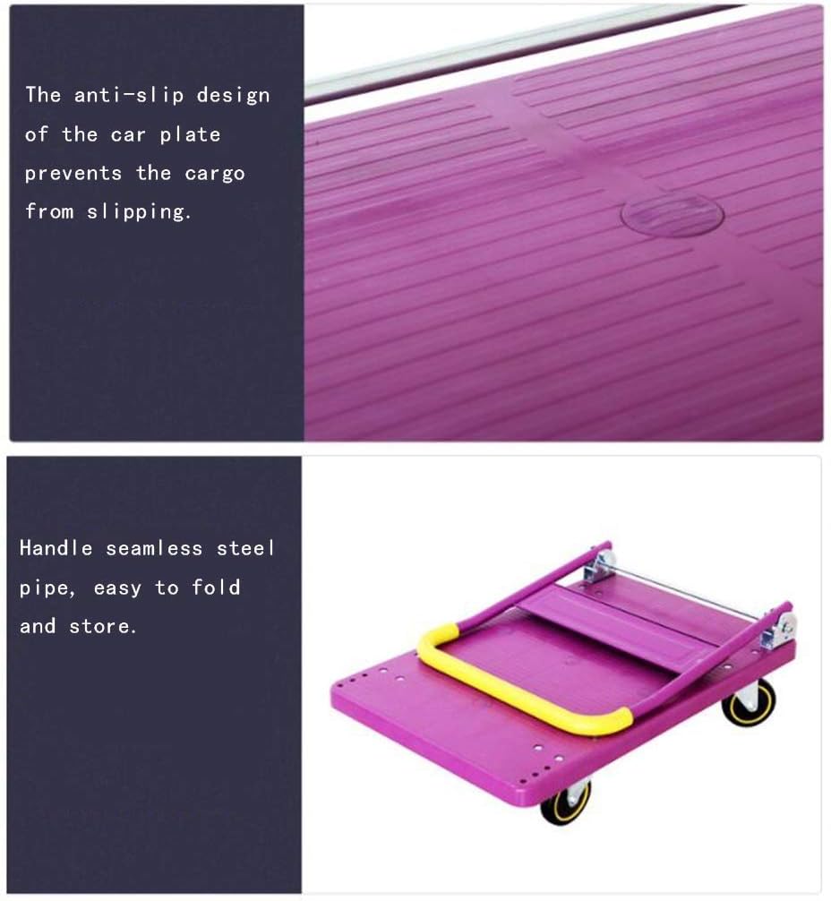Removable Shopping Cart Sack Car Heavy Luggage Cart Garden Portable Tool Cart Household Folding Cart Bearing Weight About 150KG Hand Trucks