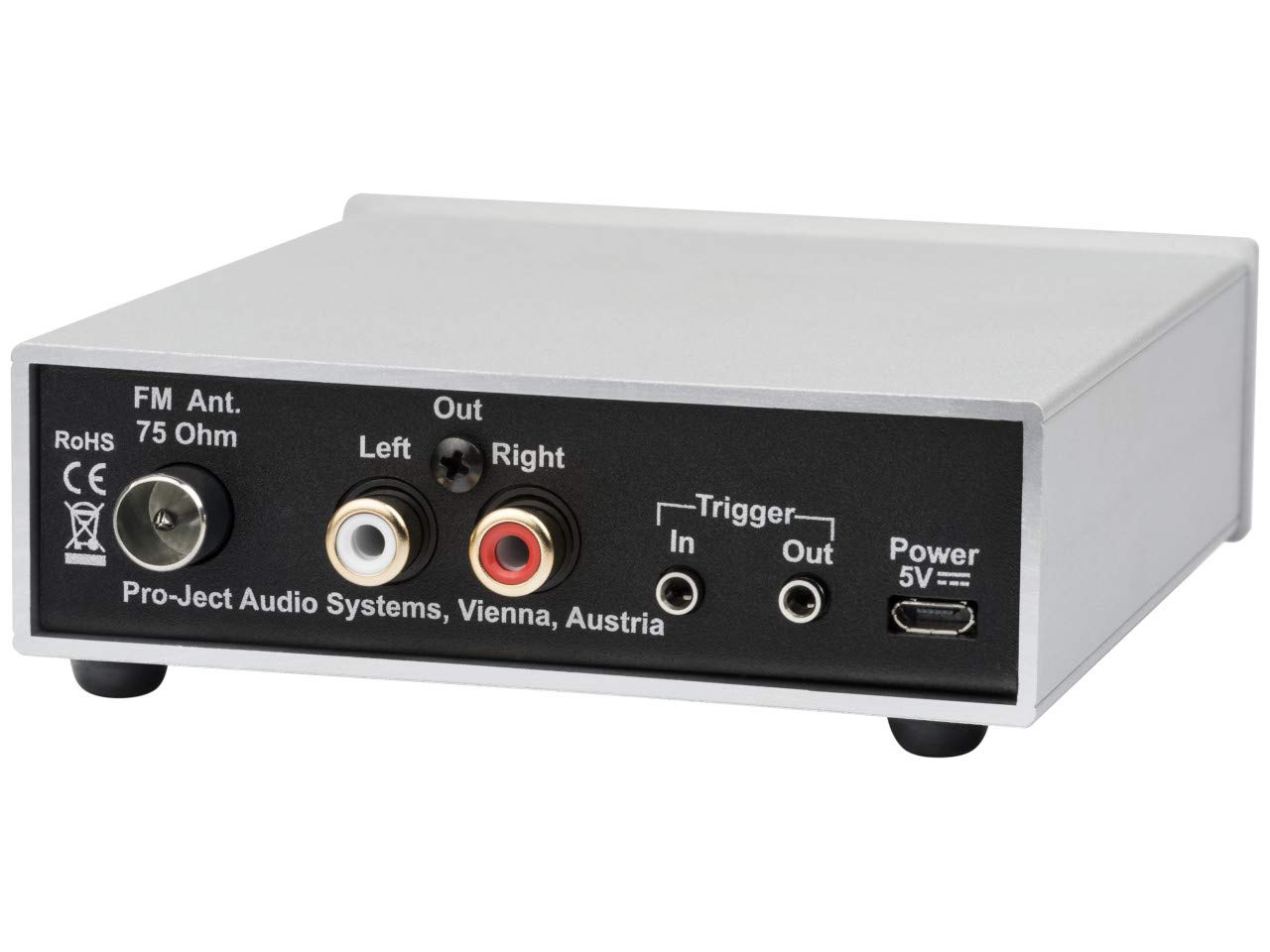 Pro-Ject Tuner Box S2 Miniatur FM-Tuner Silber