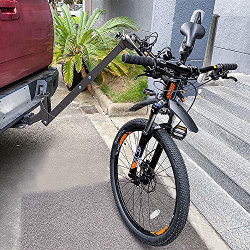 ZESUPER 3-Bike Rack Heavy Duty Bicycle Carrier for Cars, SUVS, Trucks, Vans and Minivans with a 2'' Hitch Receiver Rack Hitch Mount - Thumbnail 5