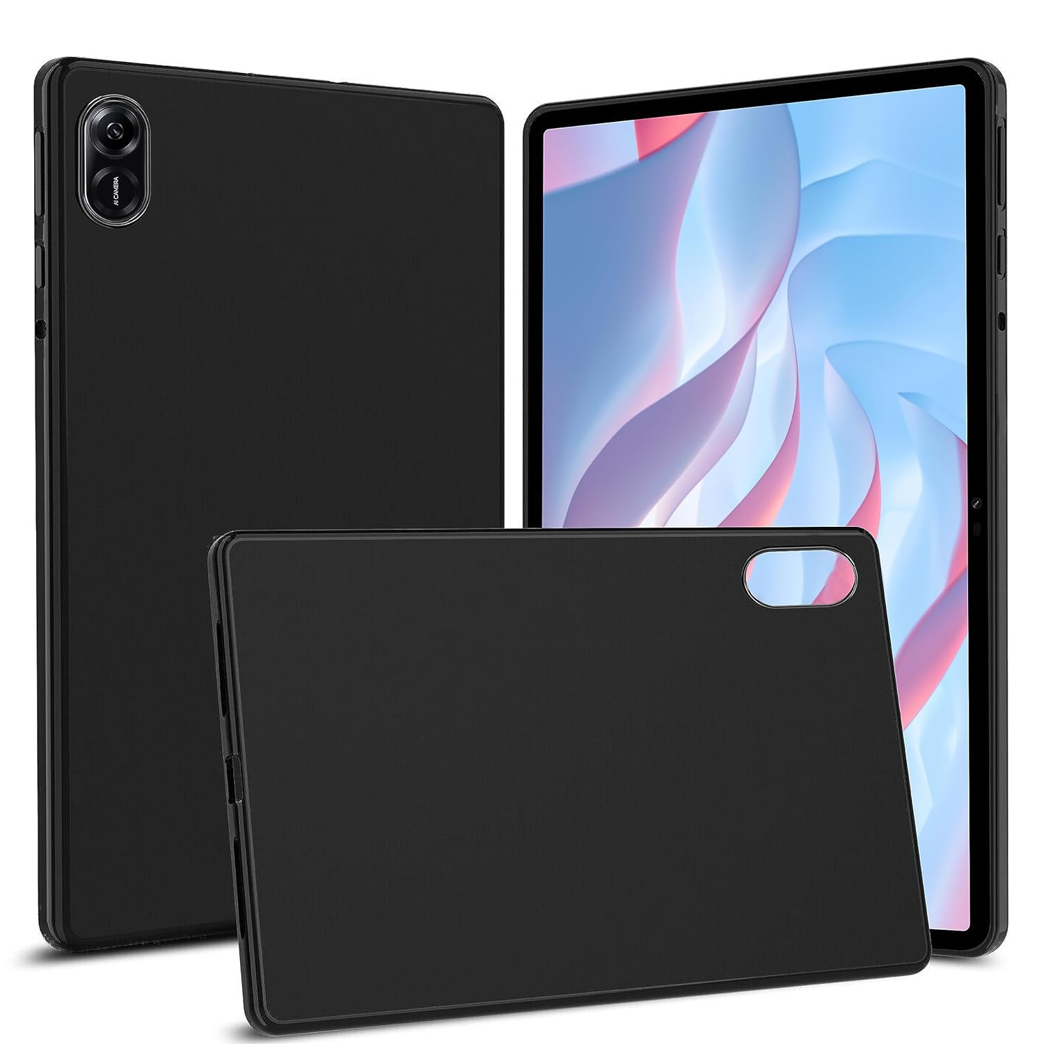 Fastway Matte Design Soft Silicon Back Case Cover for Honor Pad X9 11.5-inch (29.21 cm) Tablet (Black) (B0CJ79QBYZ) Amazon Price History, Amazon Price Tracker