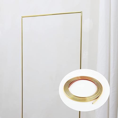 Miniatura 9 de Gaahing Moldeo de despegar y pegar de 32.8 pies y moldura de pared, tira decorativa flexible y autoadhesiva para azulejos, espejos, techo, piso,