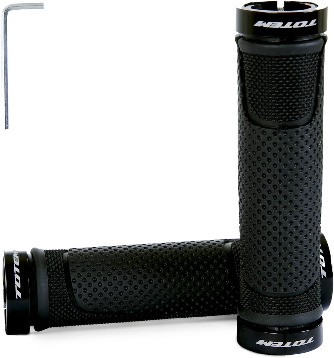 Totem Handlebar Grips, Double Locking Bike Handlebar Grips