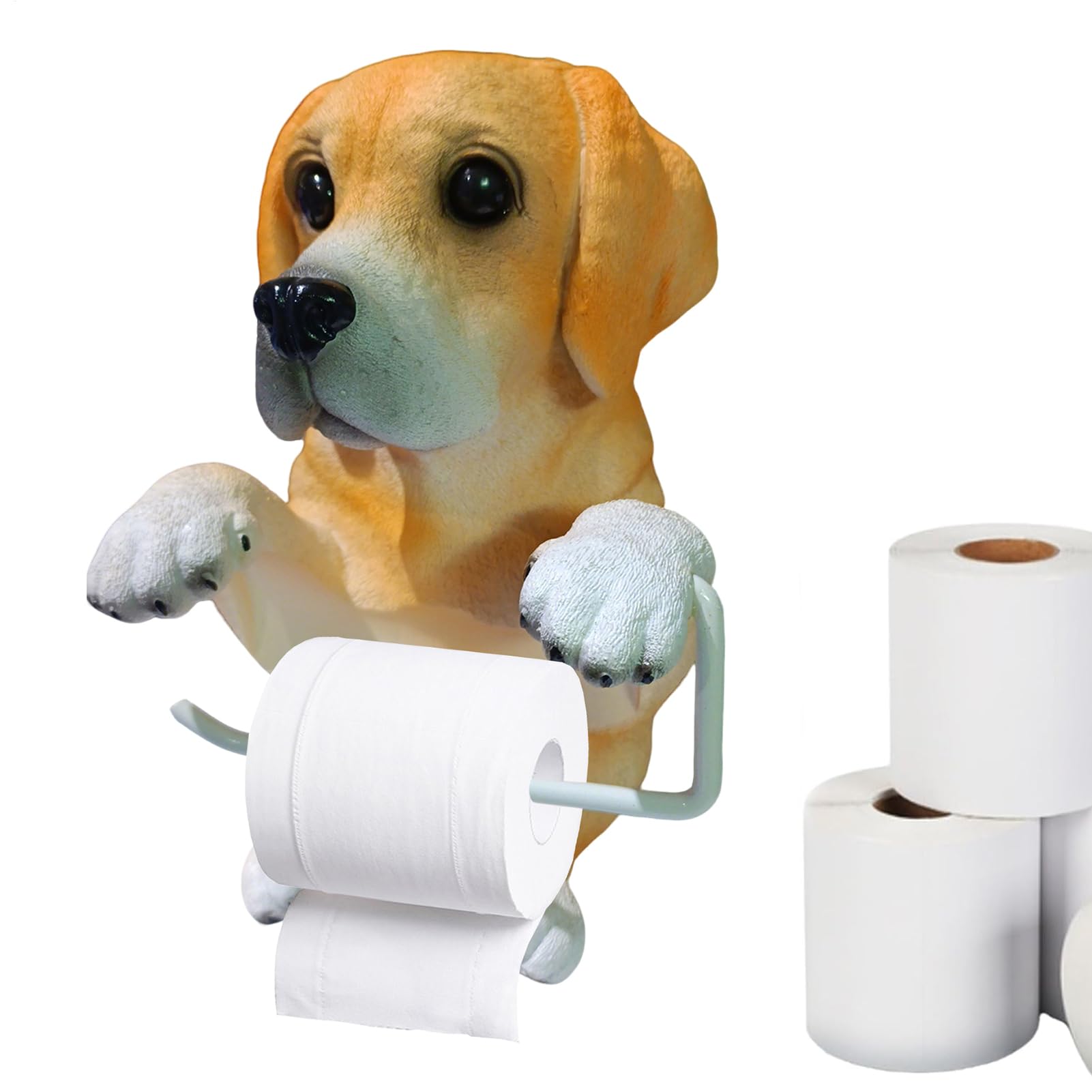 Soporte de papel de animales con estructura compacta para ordenar tu cocina y baño