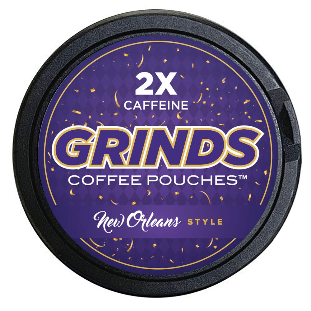 Grinds Coffee Pouches 6 Cans of New Orleans Made in
