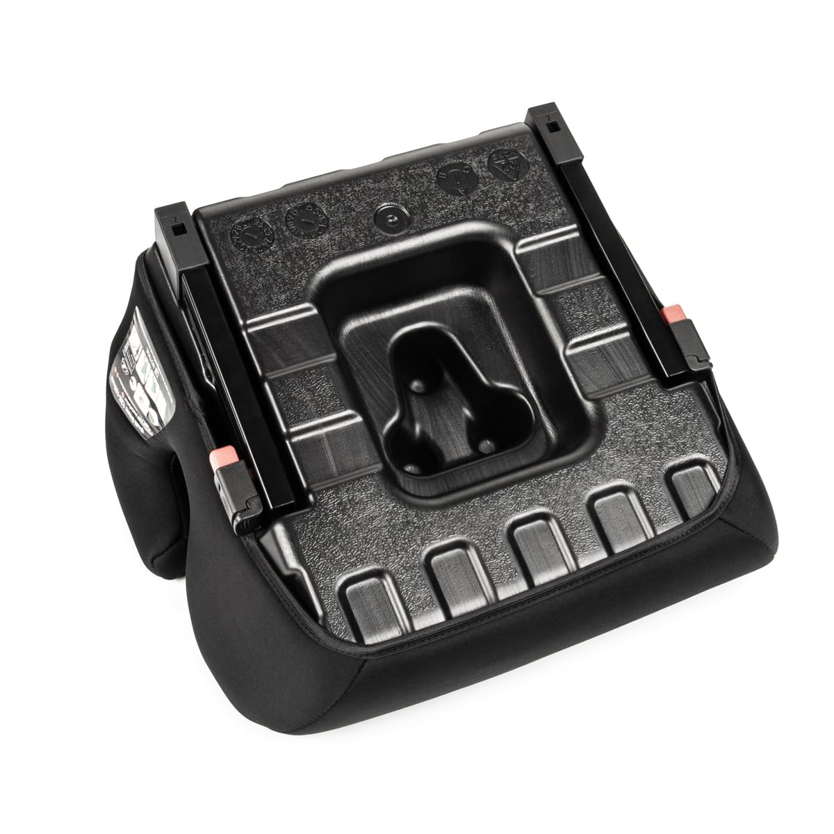 LST Kindersitzerhöhung ISOFIX i-Size ECE R129 125-150cm 15-36kg HDPE Kunststoff ergonomische Armlehnen Gruppe 2&3 Schwarz