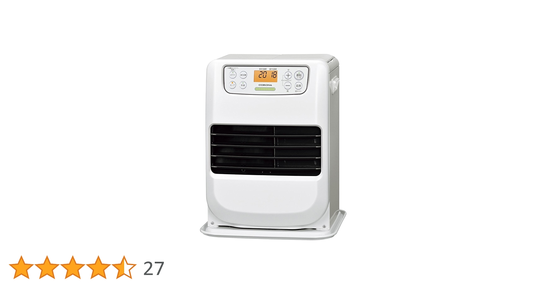 Amazon | コロナ 石油ファンヒーター 木造7畳 コンクリート9畳