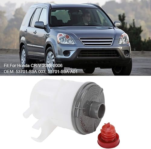 Miniatura 6 de Fydun Bomba de dirección asistida Depósito de tanque de aceite Bomba de dirección Botella de líquido 53701 S9A A01 Reemplazo para CRV 2002-2006