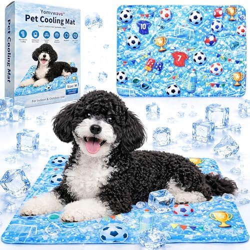 Dog Cooling Mat, Water-Activated Gel Ice Pad for Dogs&Cats, Self-...