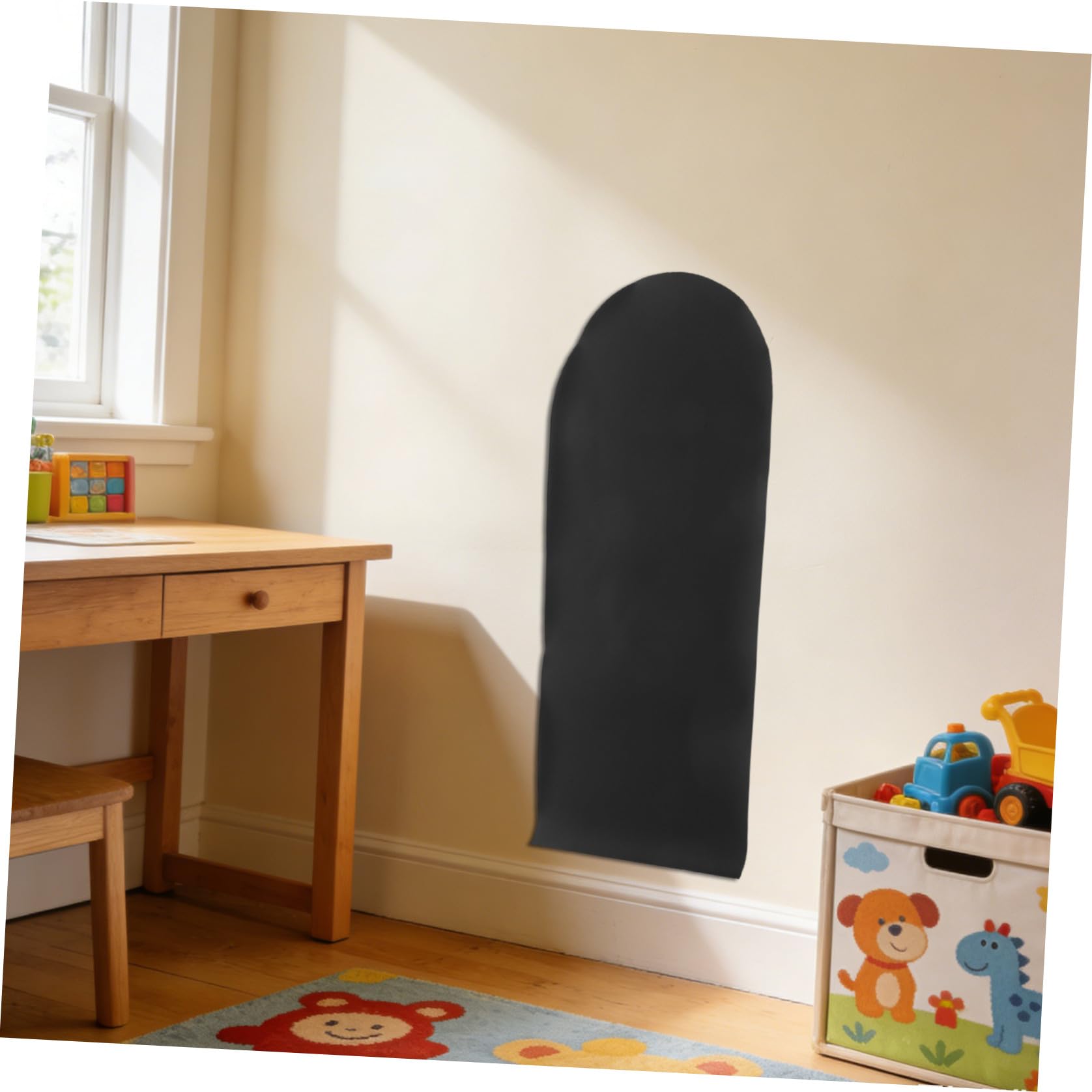 Pizarra Magnética de Pared Infantil Adhesivo Fácil de Limpiar y Diseño en Forma de Arco para Decoración de Habitaciones y Uso Magnético en Casa
