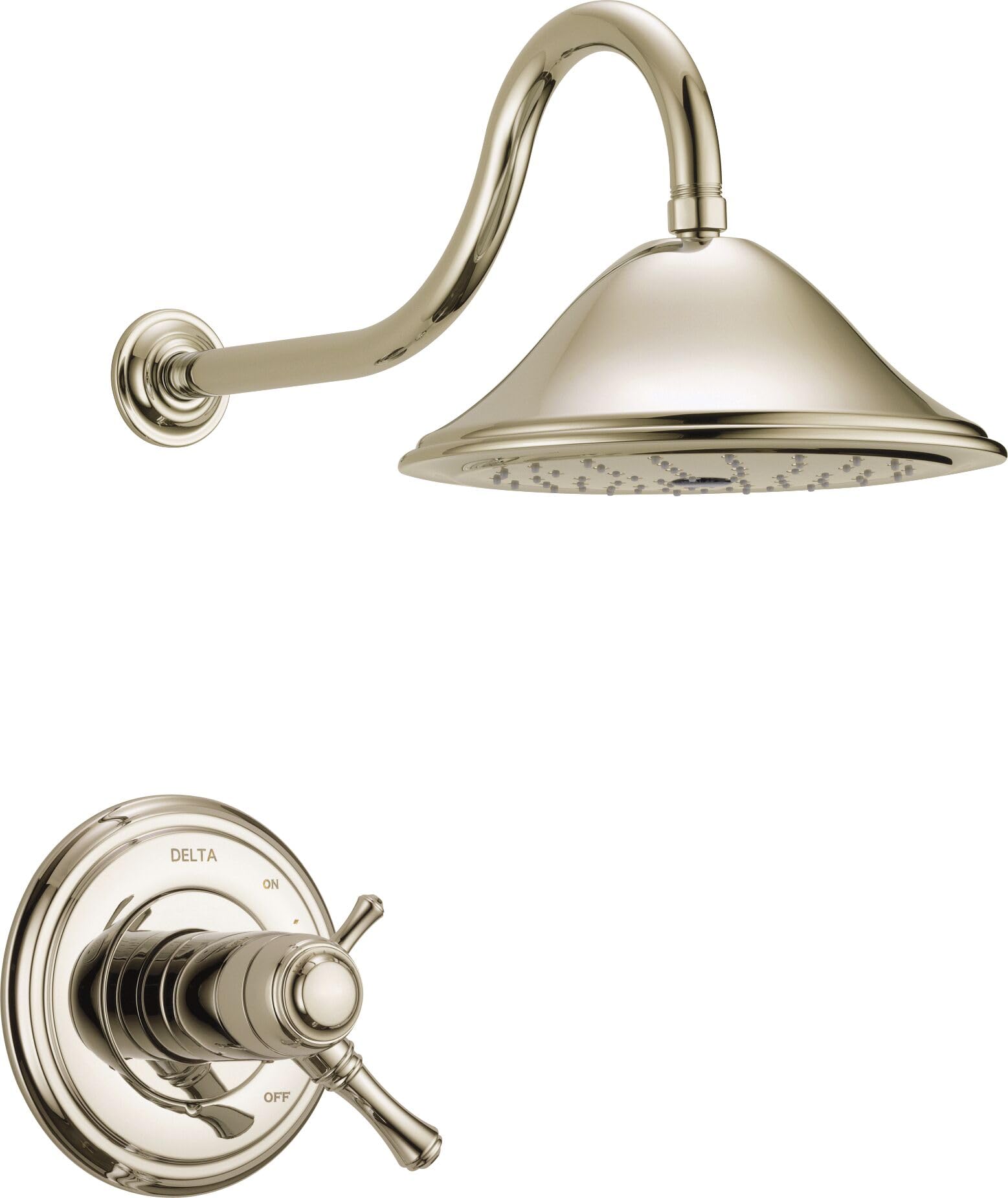 Delta Faucet Cassidy 17T Series Dual-Function Shower Trim Kit with