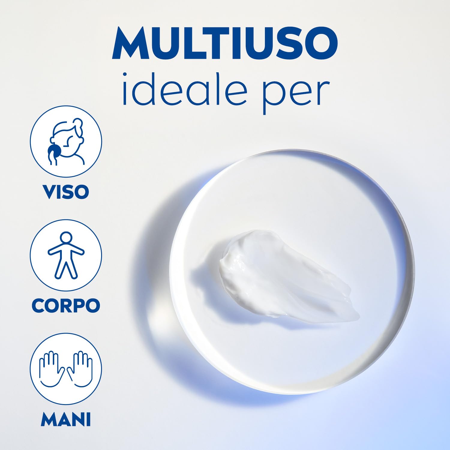 NIVEA Repair & Care Urea 400 ml, Crema corpo idratante pelle secca, molto secca, ruvida e screpolata, Crema multiuso per corpo, viso e mani nutriente 72H con 15% Glicerina e Urea