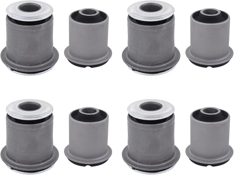 8Pcs Front Upper and Lower Control Arm Bushing for Toyota | for 4Runner Tacoma Land Cruiser