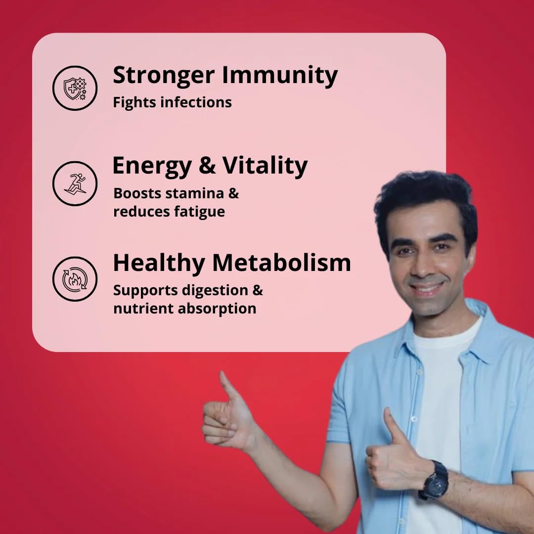 Multivitamin Immunity Booster Gummy| Multivitamin for Adult & Kids with Biotin,Folic Acid and Many More Helps to Boast Immunity and Energy - MultiSupplement with Zinc - 30 Days — Amazon image 2