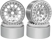 Vista 9 de OGRC - 4 llantas Beadlock de 1.9 pulgadas, llantas de aluminio para Traxxas TRX4 TRX6 Redcat GEN7 GEN8 Rc4wd D90 Axial SCX10 SCX10 II 90046 SCX10