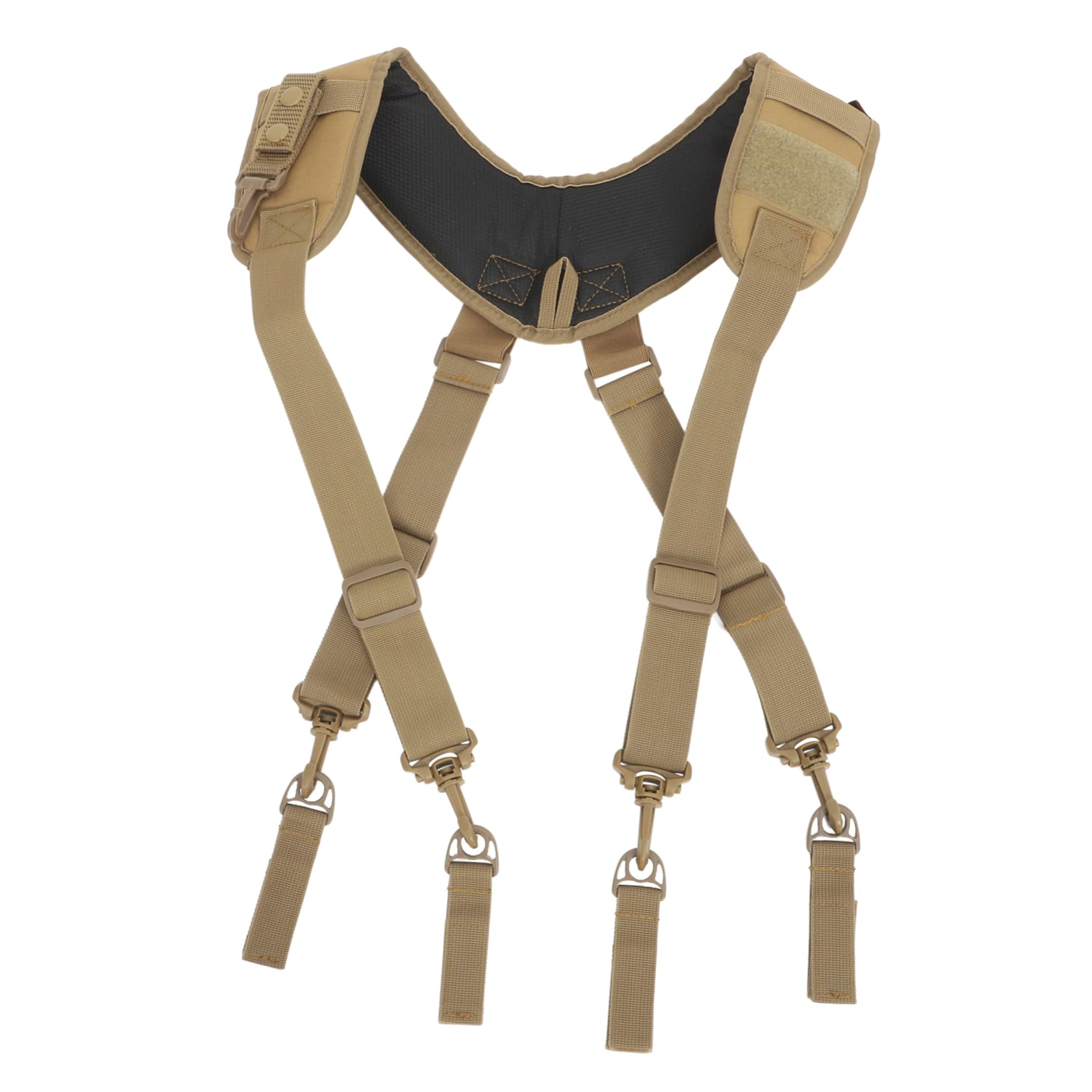Multifunktionale Hosenträger für Werkzeuggürtel Gepolsterter Arbeitshosenträger für Elektriker und Bauarbeiter Verstellbar Robustes Nylon Ergonomisches Design