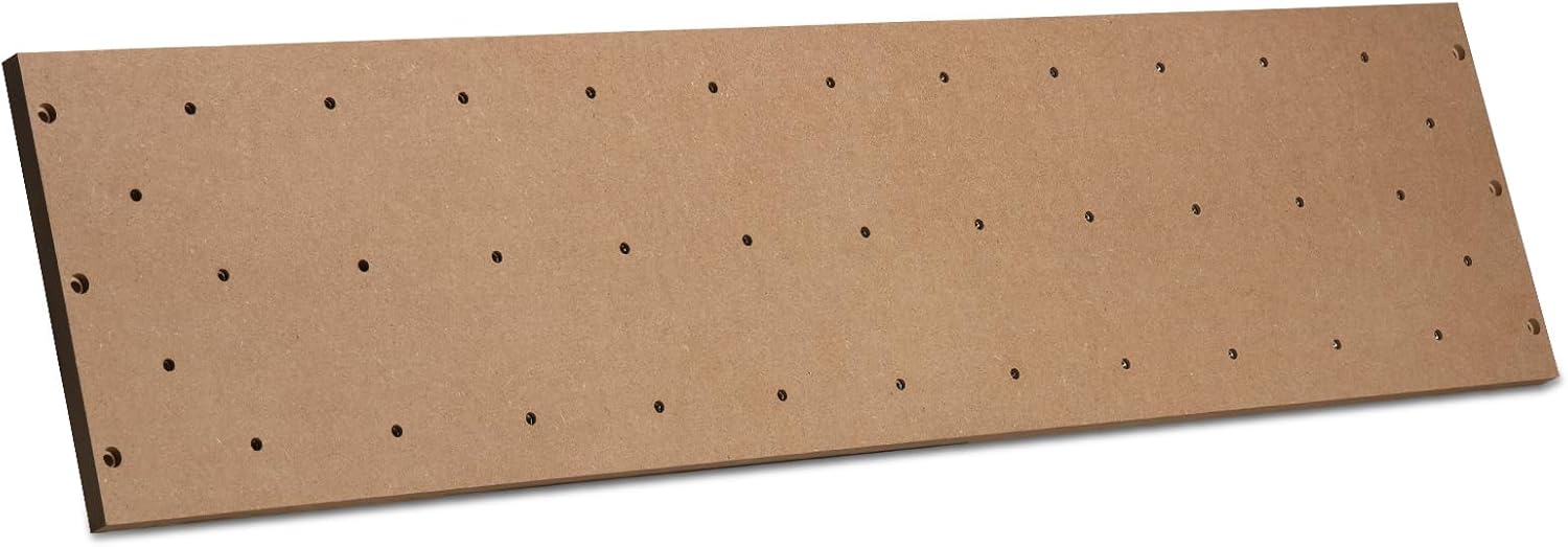 SainSmart Genmitsu Threaded Inserts 2080 MDF Spoilboard for Genmitsu 4040 Reno CNC Machine, Y-axis Extension, One Piece, Size 975 x 220 x 15mm