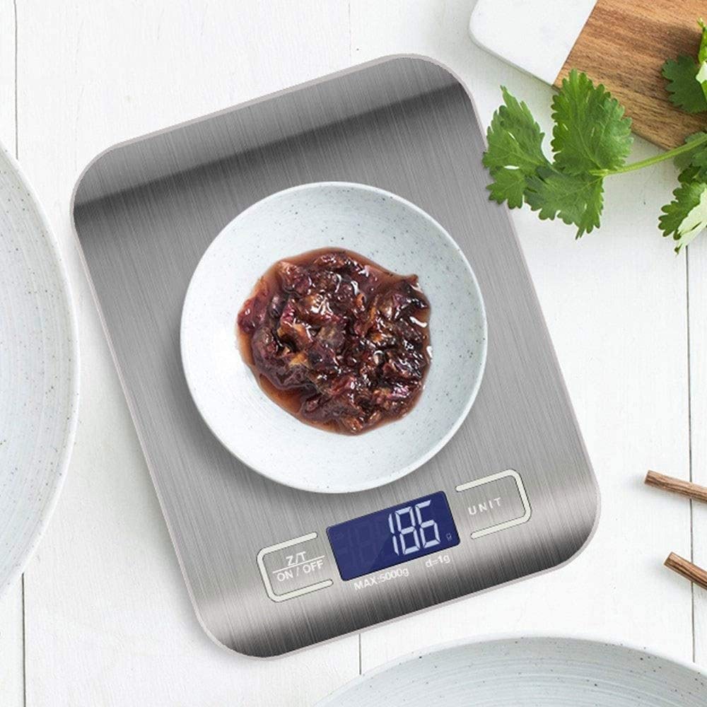 Balance de cuisine en acier inoxydable - Balance électronique pour aliments