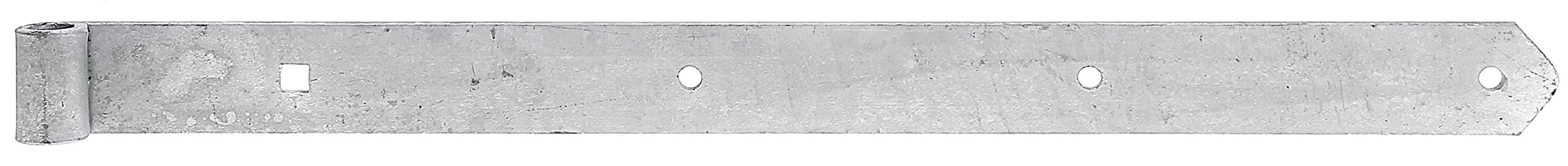 Alberts Steel 314194 Shutter Hinge | In Different Designs | Hot-Dip Galvanised | Roll Ø16 Mm | Size 600 X 45 Mm
