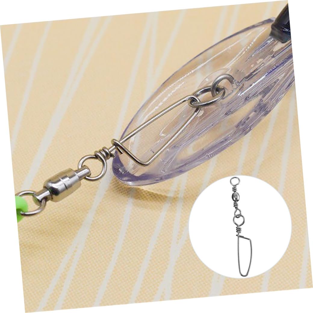 Anneau De Pêche Connecteur À Broche Émerillons Matériel De Pêche À La Carpe Moulinets De Pêche Accessoires De Pêche Fil De Pêche Leurre De Pêche Émerillon en Cuivre Et