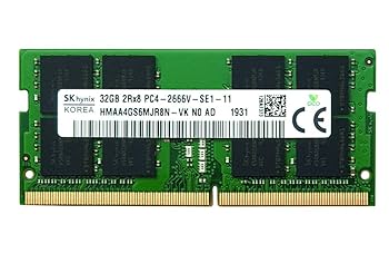【美品】SKhynix DDR4 128GB (32GB×4枚) メモリー Amazon.com: Mavark New SK Hynix HMAA4GS6AJR8N-XN 32GB DDR4