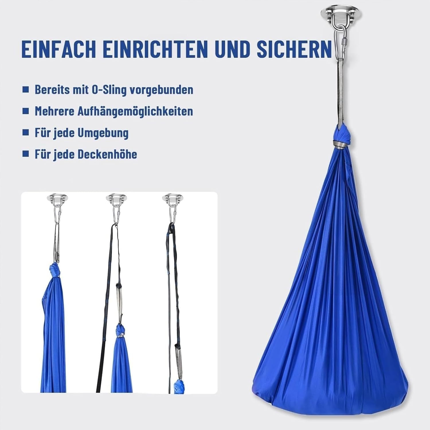 Kids Cloud Swing - Stabile Indoor Outdoor Schaukel für Unterhaltung und Camping, komplettes Zubehör-Kit enthalten, sicher und lustig für Kinder