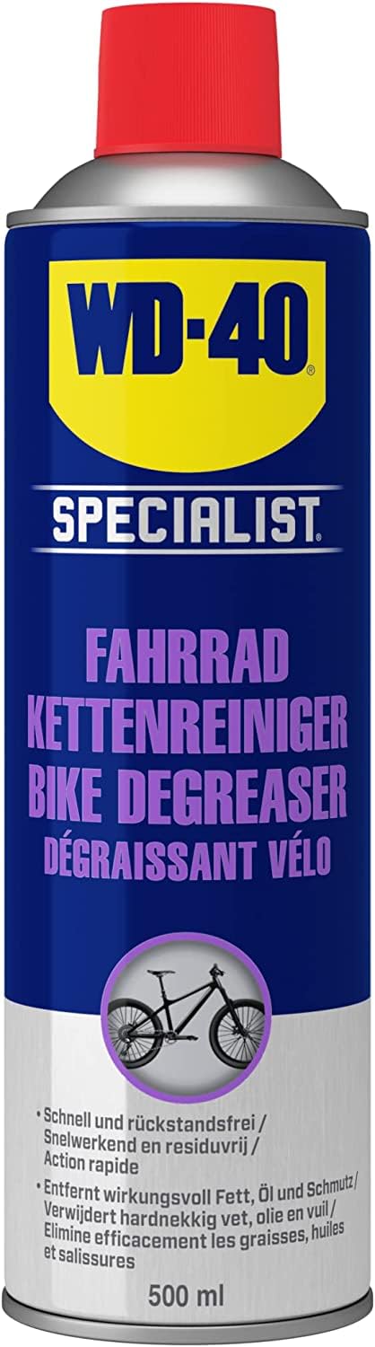 WD-40 Specialist Fahrrad Kettenreiniger 3x500ml, Kettenpflege